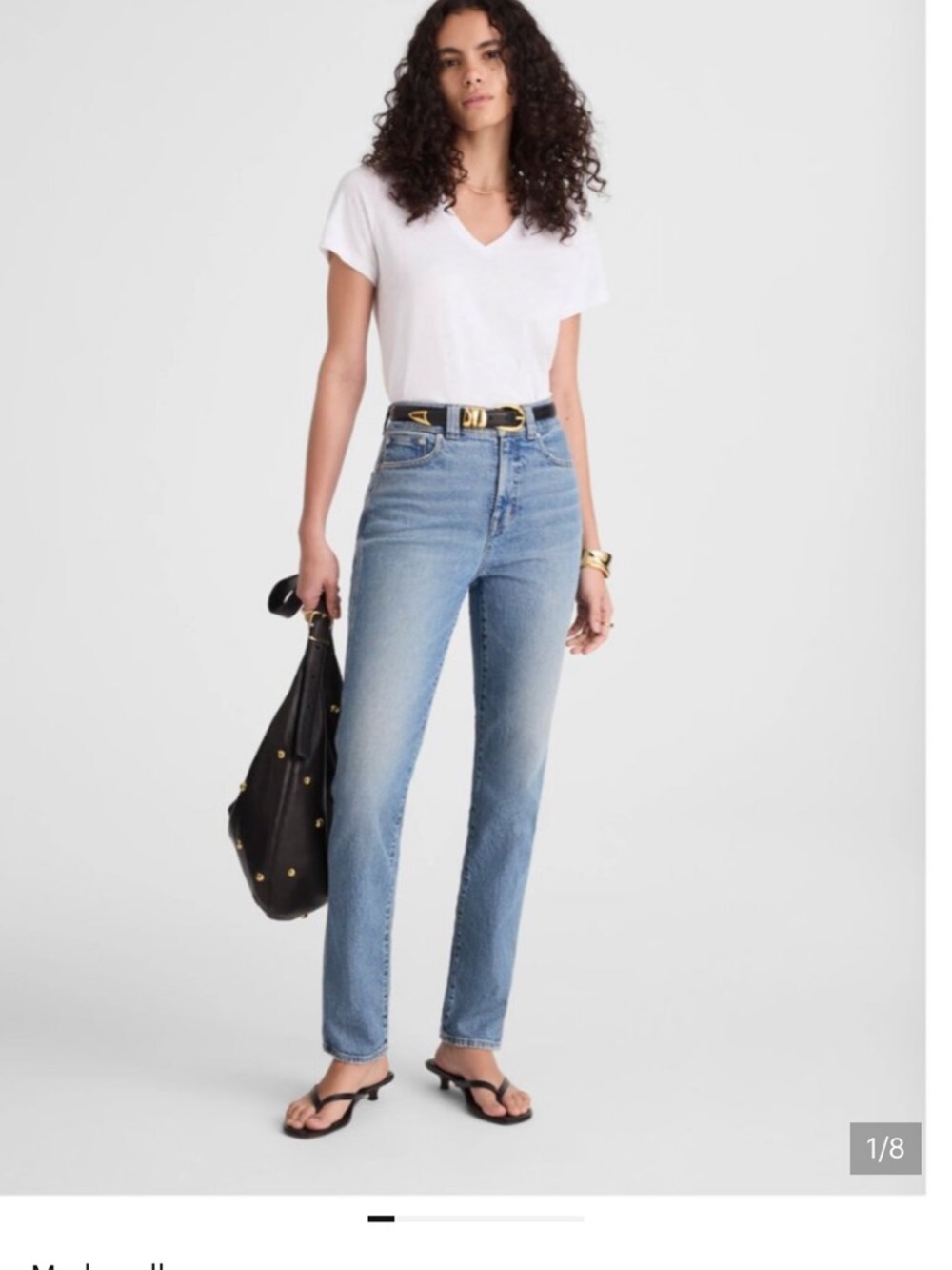 Madewell sz 28 THE PERFECT VINTAGE JEAN high rise Light Wash Blue Denim Pants